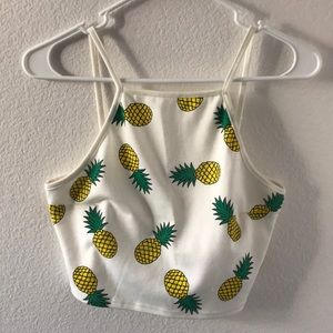Pineapple 🍍 crop top